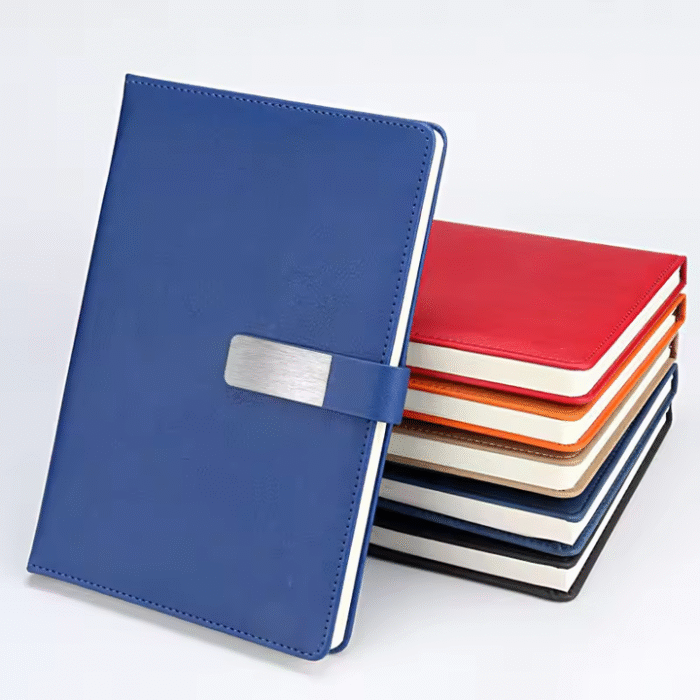 PU Business Notebook with Buckle