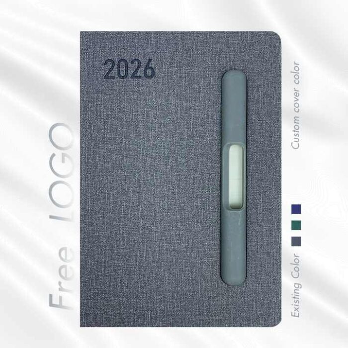 Custom A5 PU Leather Hardcover Notebook