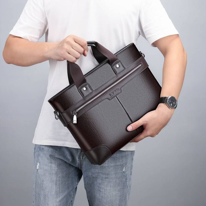 Premium Leather Laptop Bag